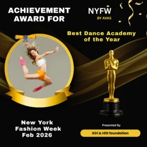 Achievement Award for Best Dance Academy of the Year 🏆