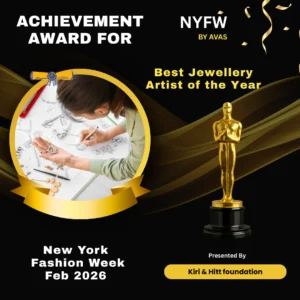 Achievement Award for Best Jewellery Artist of the Year 🏆