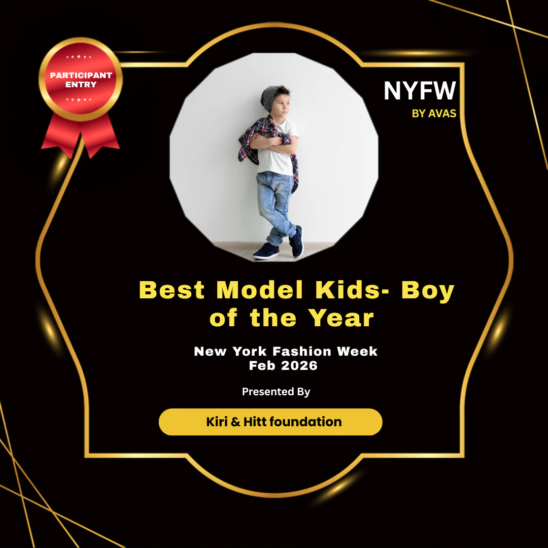 Participant Entry for Best Model Kids of the Year - Boy π