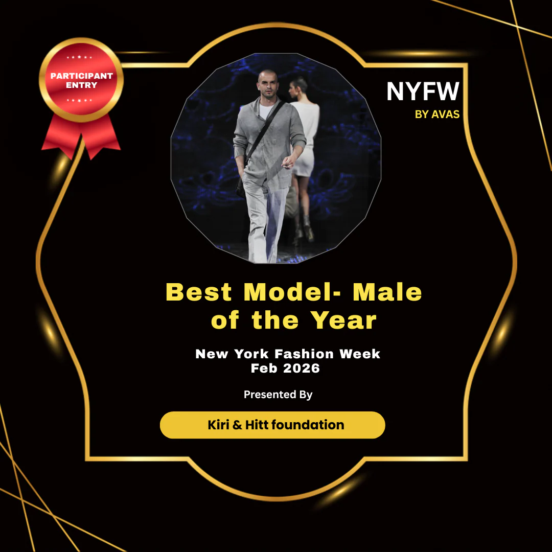 Participant Entry for Best Model of the Year - Male 🏆