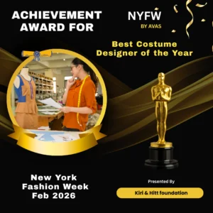 Achievement Award for Best Costume Designer of the Year 🏆