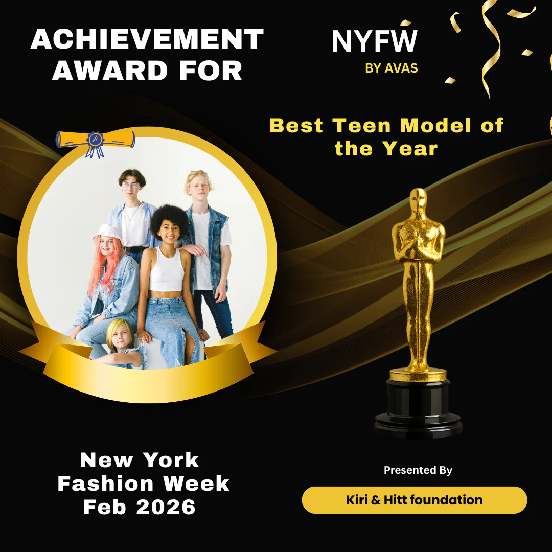 Achievement Award for Best Model Teen of the Year 🏆