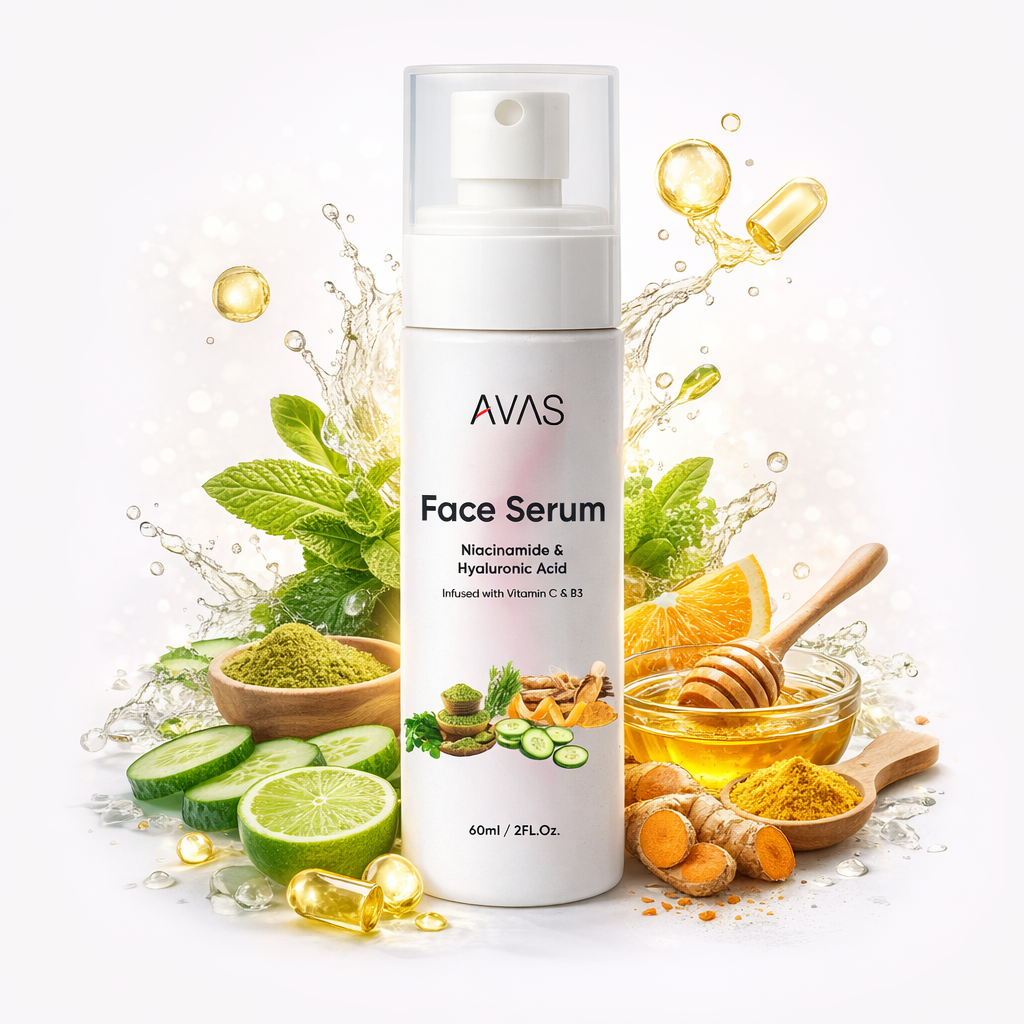 Avas Niacinamide, Hyaluronic Acid Face Serum