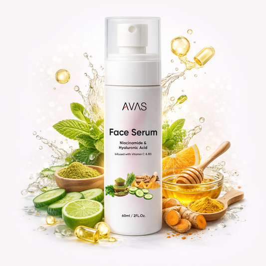 Avas Niacinamide, Hyaluronic Acid Face Serum