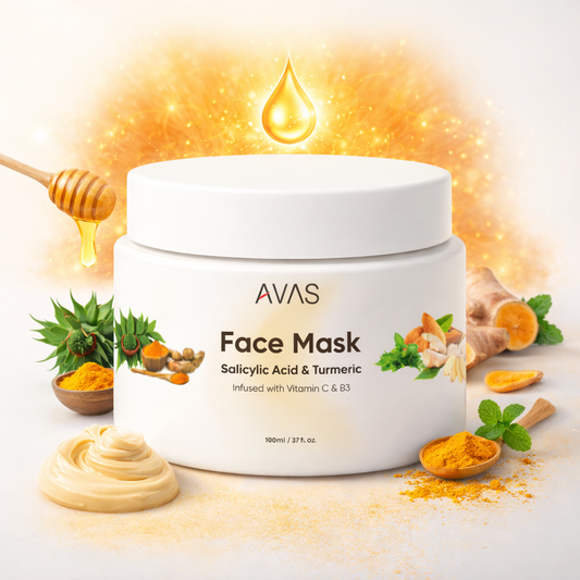 Avas Salicylic Acid & Turmeric Face Mask