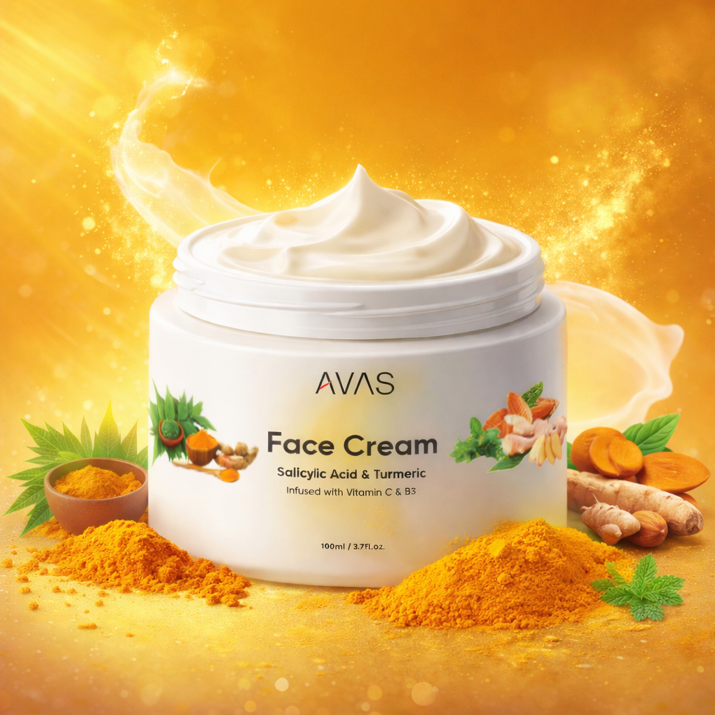 Avas Salicylic Acid & Turmeric Cleansing Cream