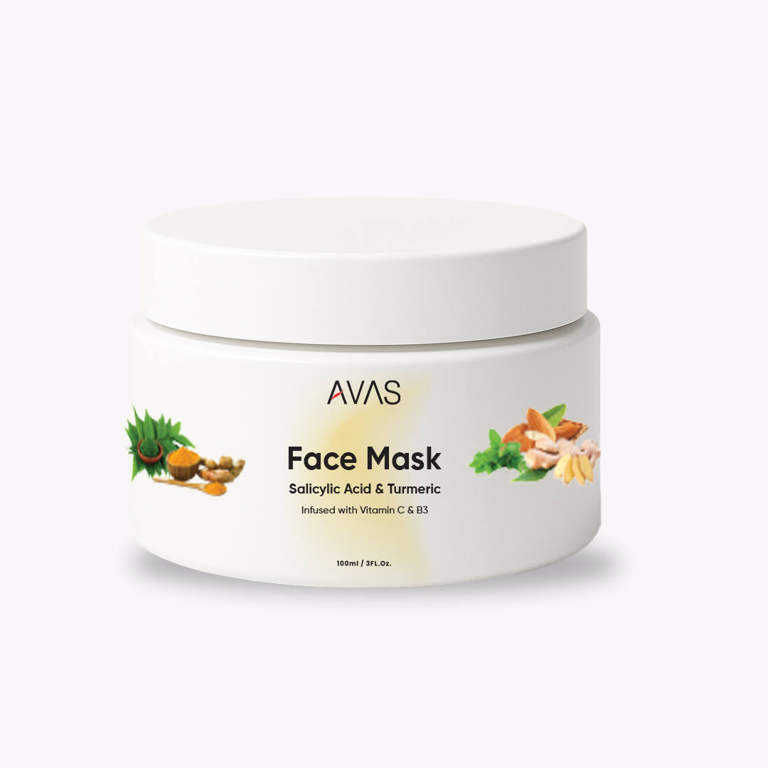 Avas Salicylic Acid & Turmeric Face Mask